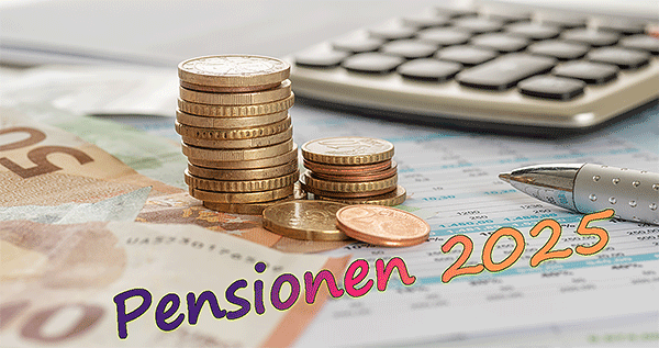 Pensionsanpassung 2025 - Logo JoSt - Lizenz: Background-Fotos: stock.adobe.com